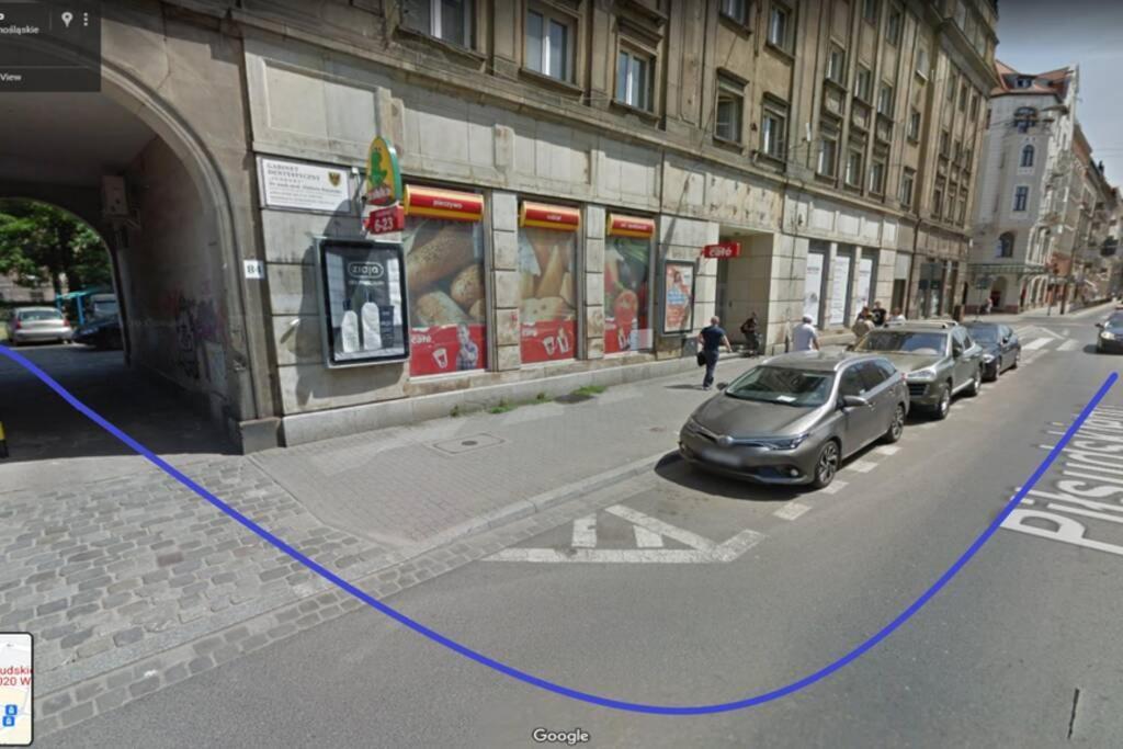 Pilsudskiego 80 - 4 Minuty Do Dworca Glownego Pkp 弗罗茨瓦夫 外观 照片